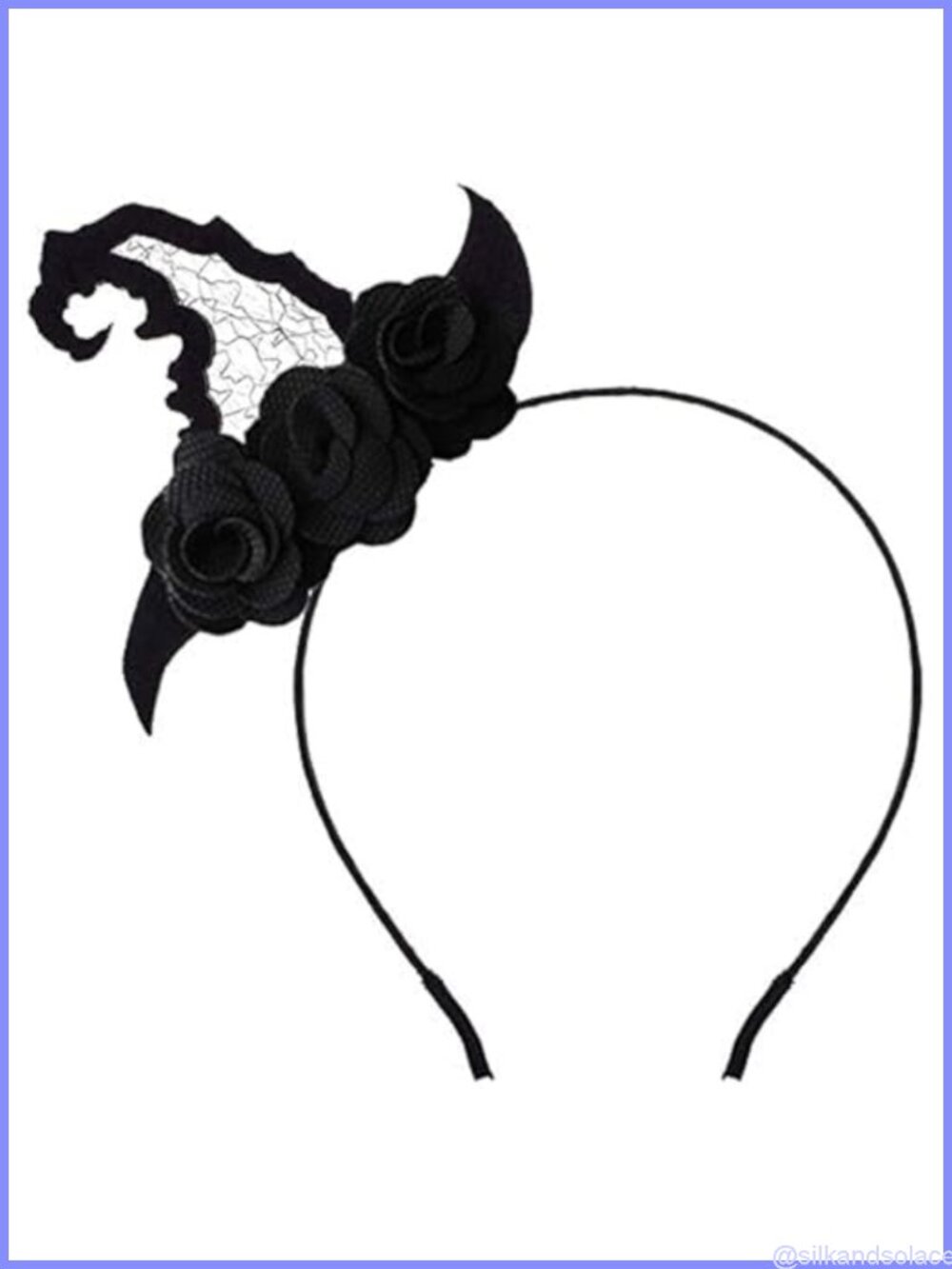 Handmade Felt Witch Hat Headband Halloween Cosplay Party